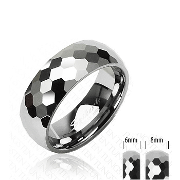 Wolframový prsten Spikes 101