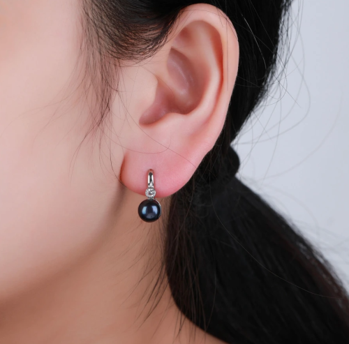 Stříbrné náušnice perly 3094100005