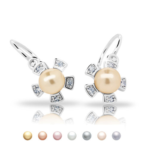 Stříbrné dětské náušnice C2395