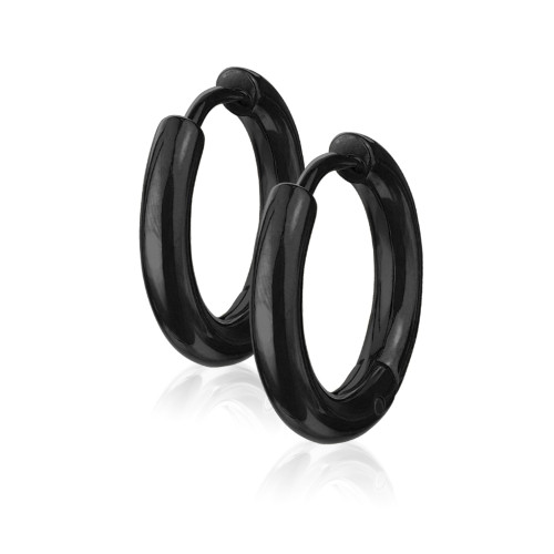 Kruhové náušnice 3065-BK