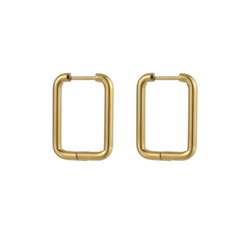 Minimalistické pozlacené náušnice ESS729-12GD