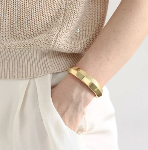 Dámský bangle z chirurgické oceli MBSG38GD