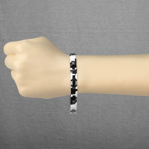 Luxusní pánský wolframový náramek SESTUB011