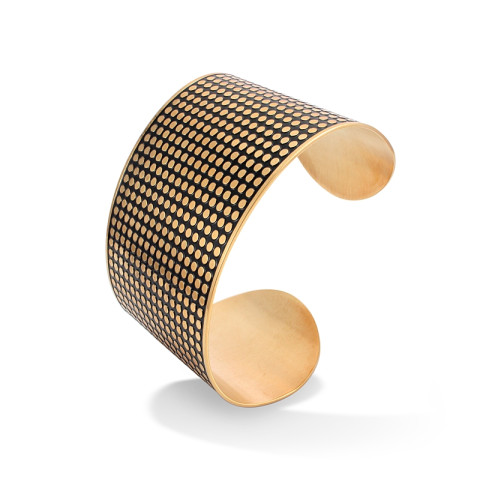 Dámský ocelový náramek zlatý MCBSS026