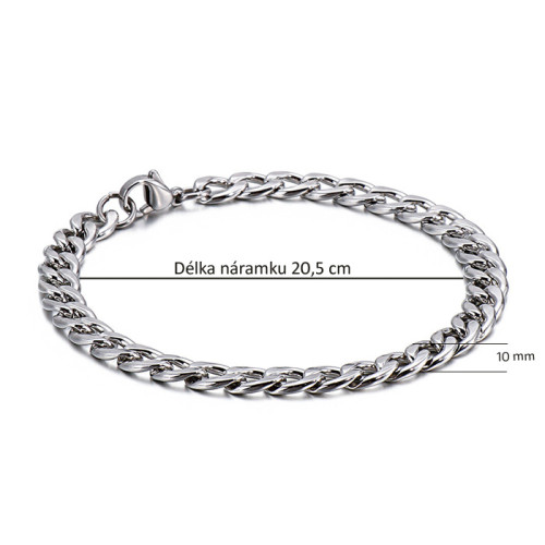 Náramek chirurgická ocel WJHB673-10