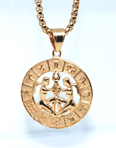 Přívěsek na řetízek se znamením blížence 3093