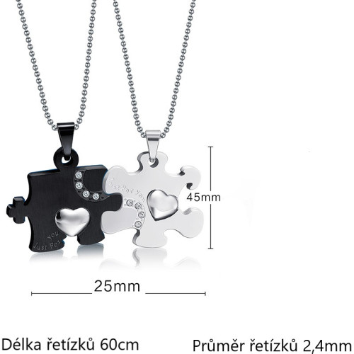 Přívěsky pro dva JCFCN039BS