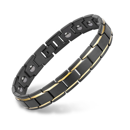 Elegantní magnetický náramek z chirurgické oceli WJHB707BG