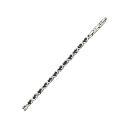 Stylový náramek z chirurgické oceli BSS128