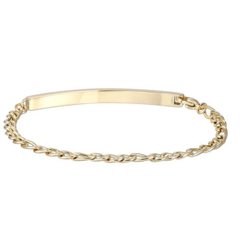 Zlatý ocelový náramek Genco GBSS326