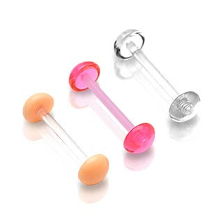 Piercing do jazyka z bioplastu 48