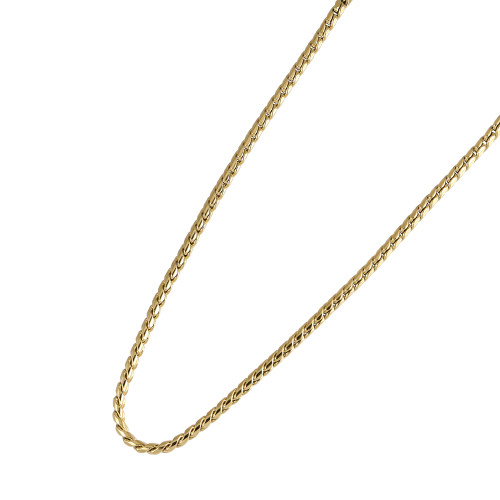 Řetízek z chirurgické oceli zlatý MNSS49GD