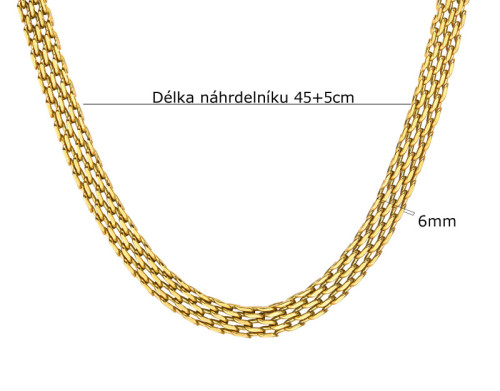 Náhrdelník pro ženy chirurgická ocel SENC1370