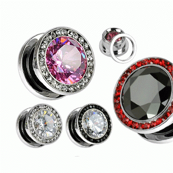 Piercing do ucha z chirurgické oceli SEPSSCR06-8