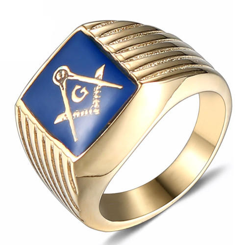 Pánský pečetní prsten WJHZ54 - Zednáři