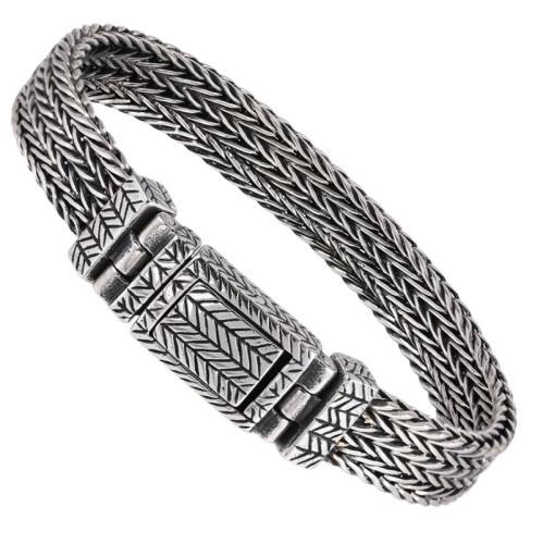 Stylový náramek z oceli BSS1061