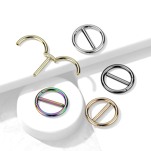 Piercing do bradavek z chirurgické oceli SEKSH01