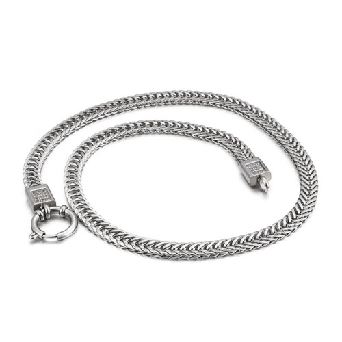 Ocelový náhrdelník s kamínky WJHN54