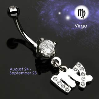 Pírsing do bříška 3025-panna