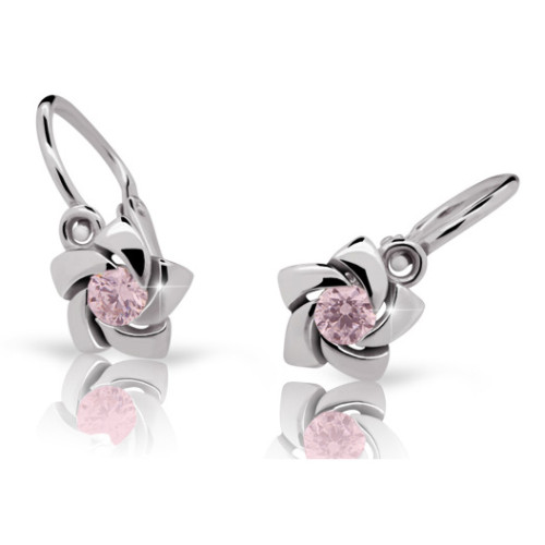 Dětské náušnice Cutie C2201B Pink