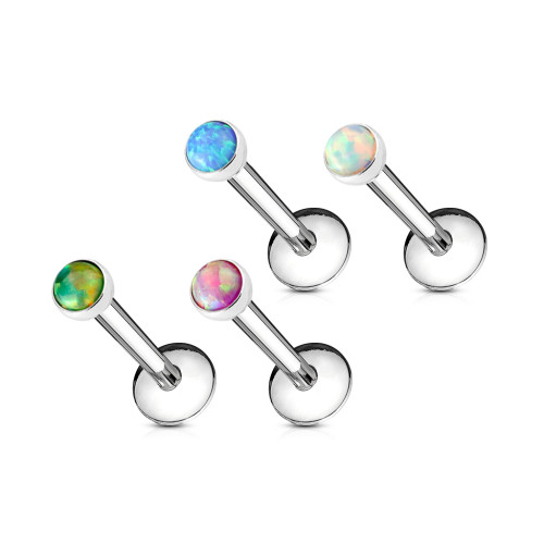 Piercing do rtu s umělým opálem v sadě SEVL-26