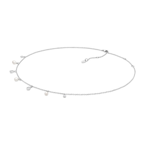 Elegantní perlový náhrdelník se zirkony SK25233NW