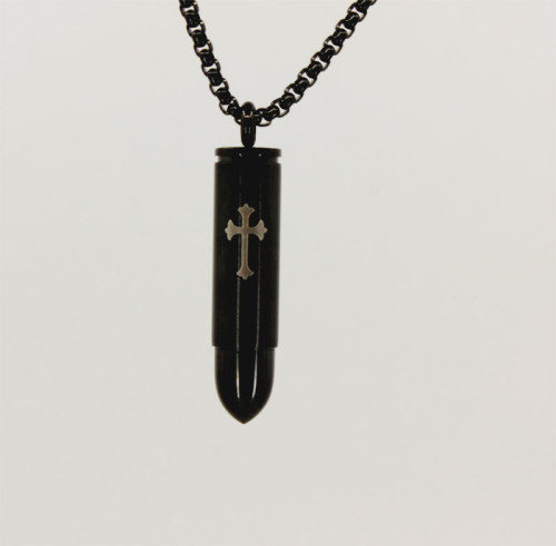 Přívěsek z chirurgické oceli nábojnice WJHC314BK