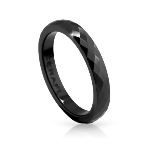 Keramický prsten Cerafi CAVA NERO 112